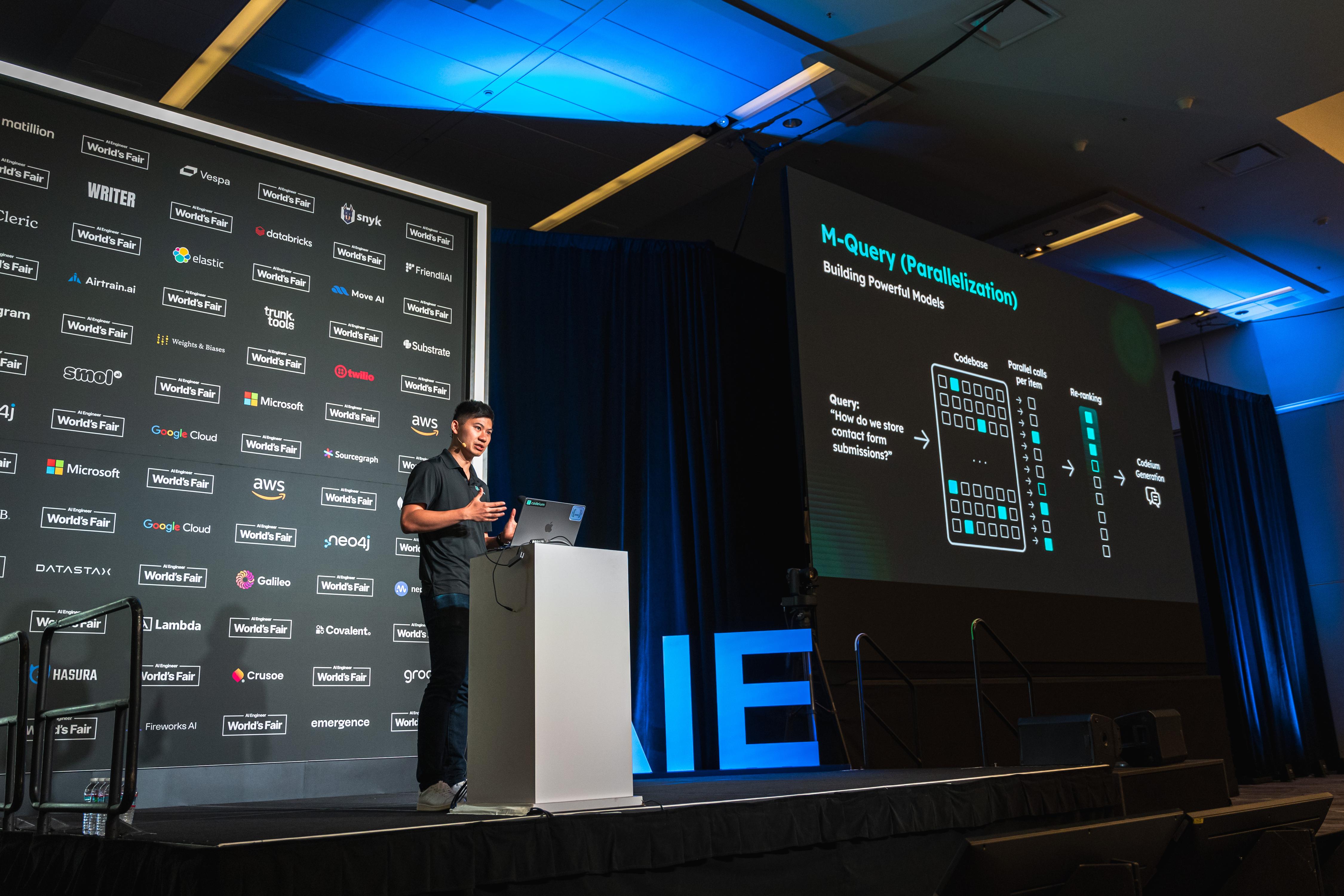 AI Engineer World's Fair 2024 Kevin Hou codebase retrieval talk