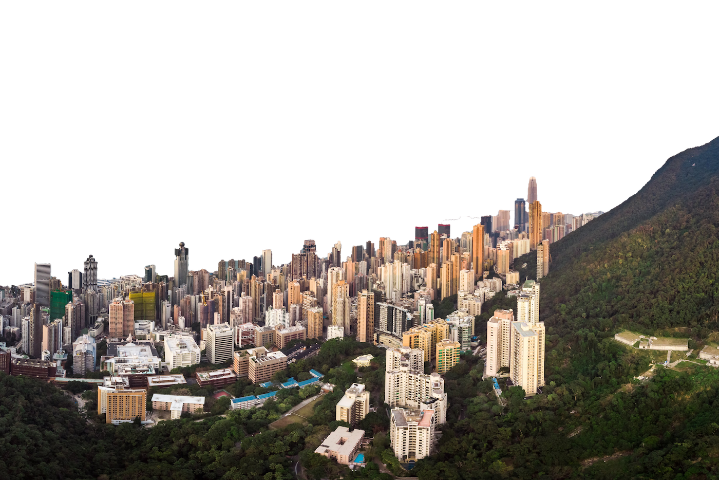 Hong Kong Skyline middle layer