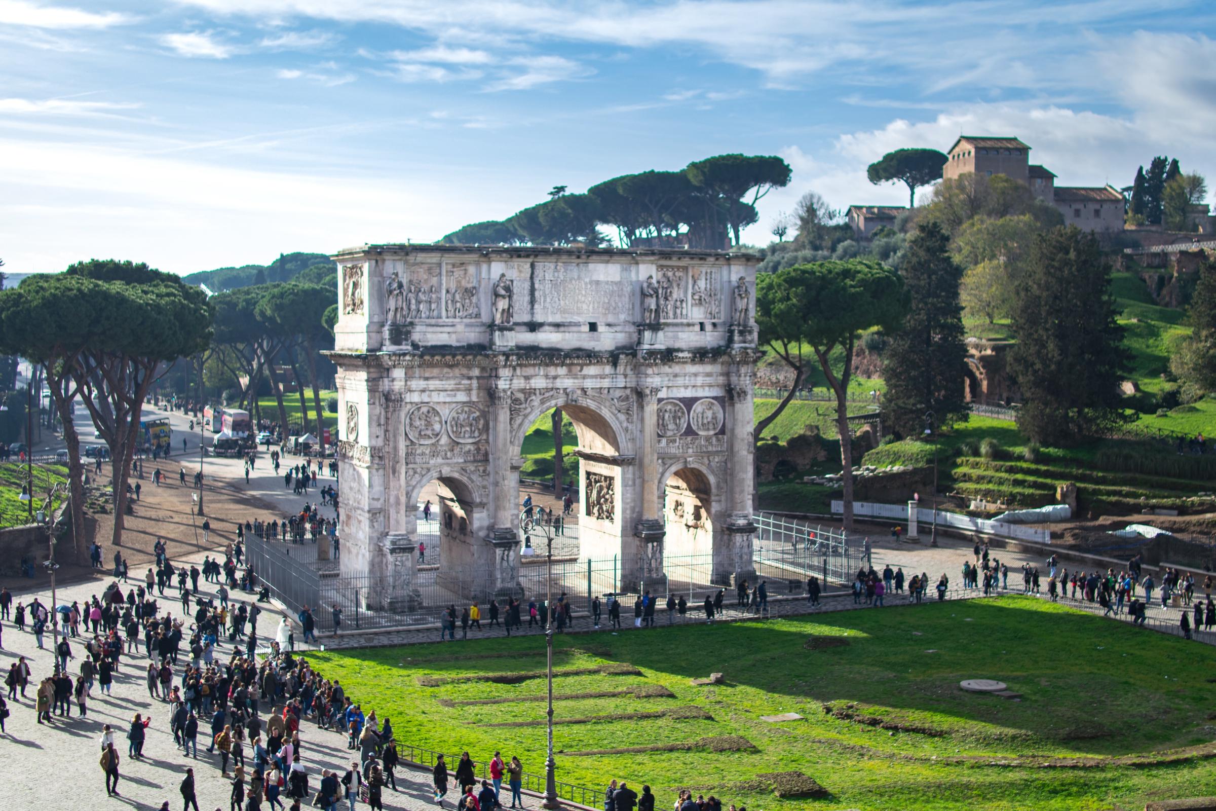 Arch of Constantine, Rome