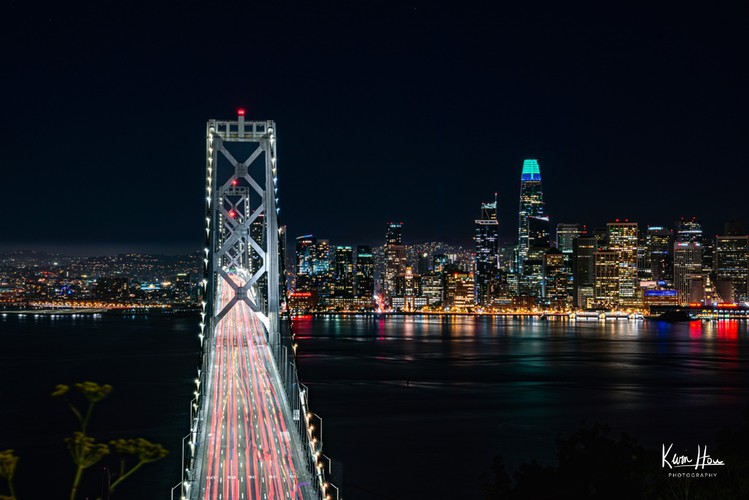 Bay Bridge with San Francisco Skyline