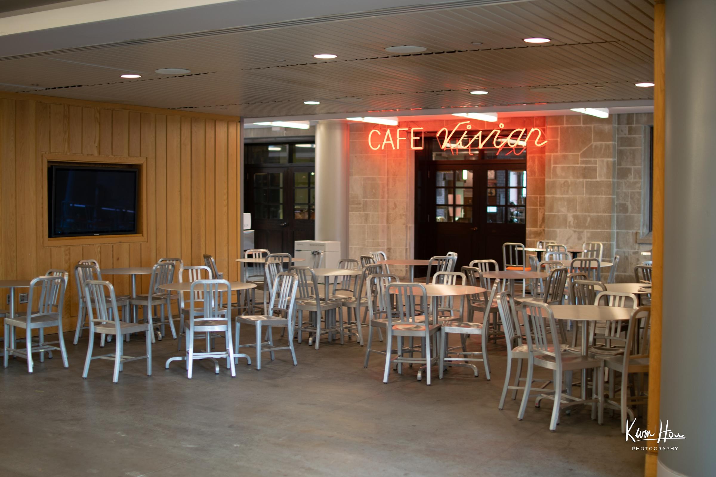 Cafe Vivian Empty During COVID Move Out