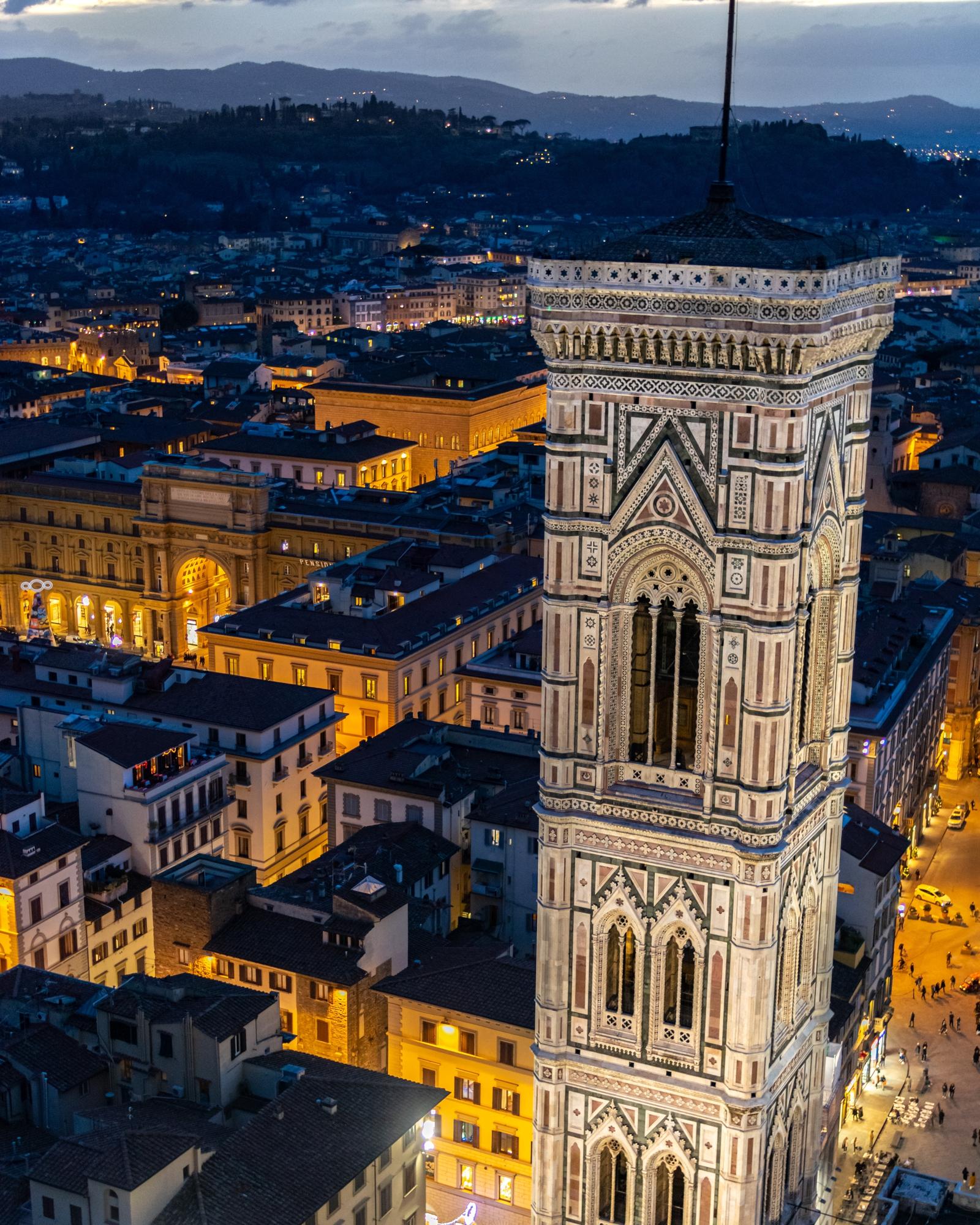 Campanile di Giotto Across from the Duomo