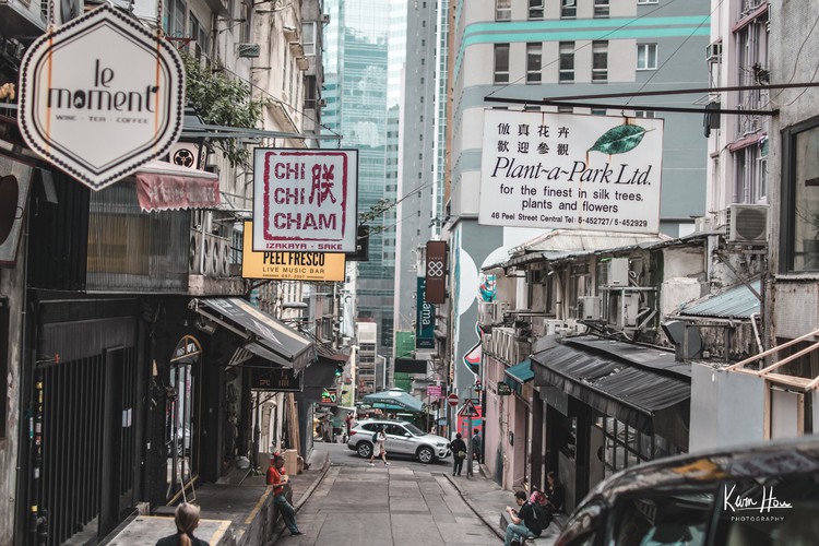 Hong Kong Alleyway Downtown