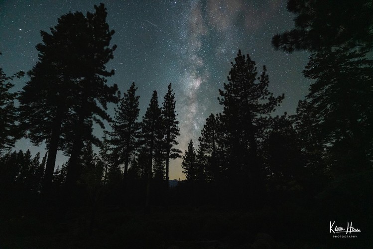 Milky Way in Tahoe Forest