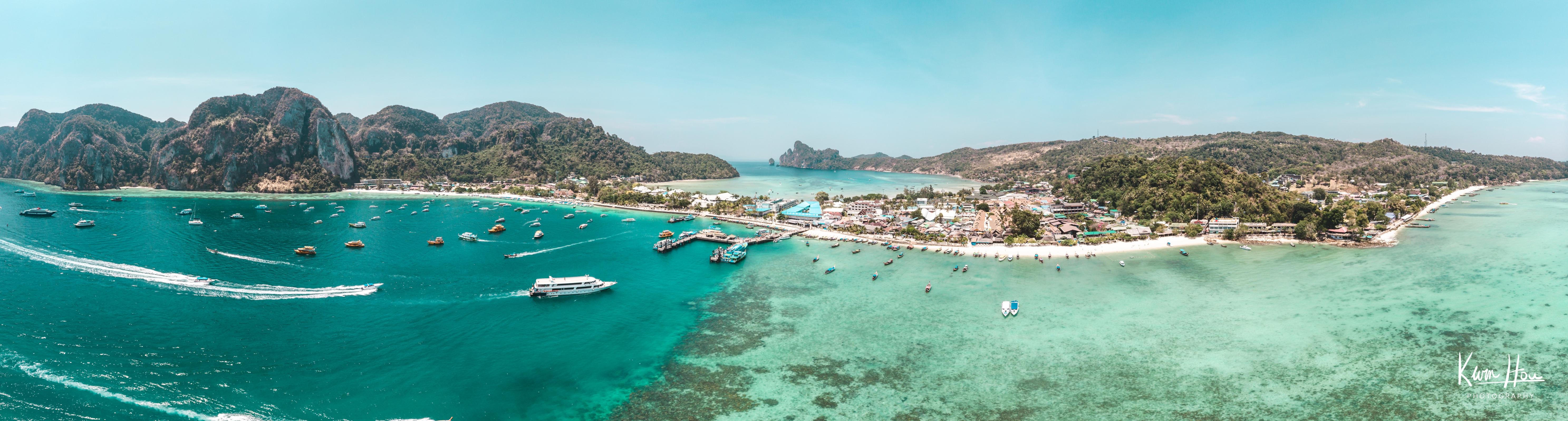 Phi Phi Island, Thailand Panorama