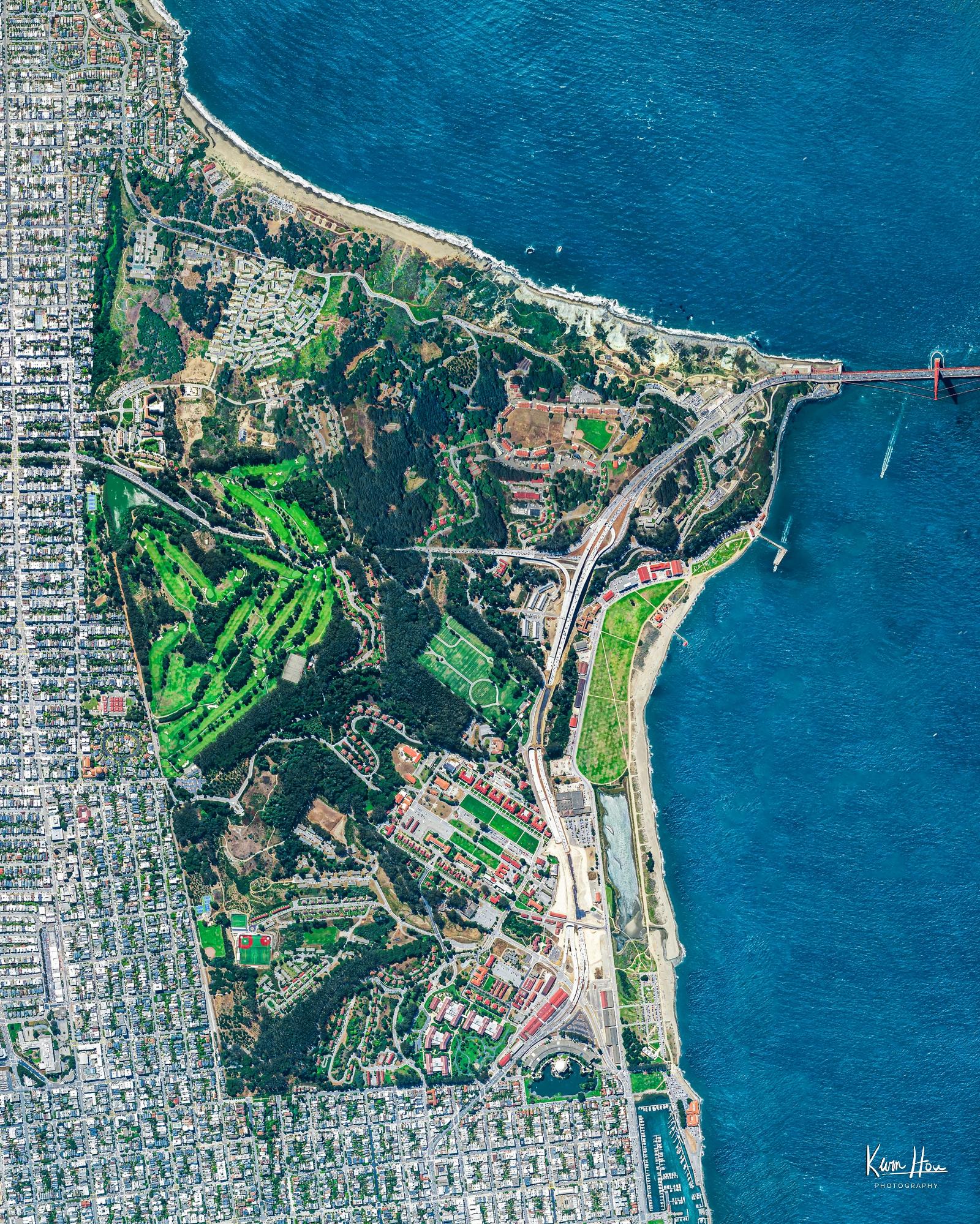 Presidio in San Francisco (Satellite)