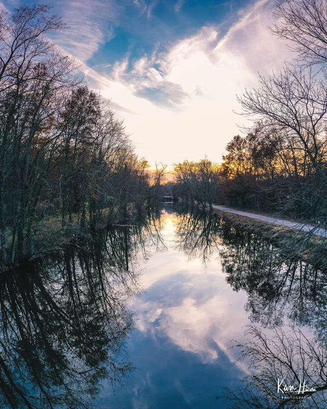 Princeton Canal Vertical Reflection Drone