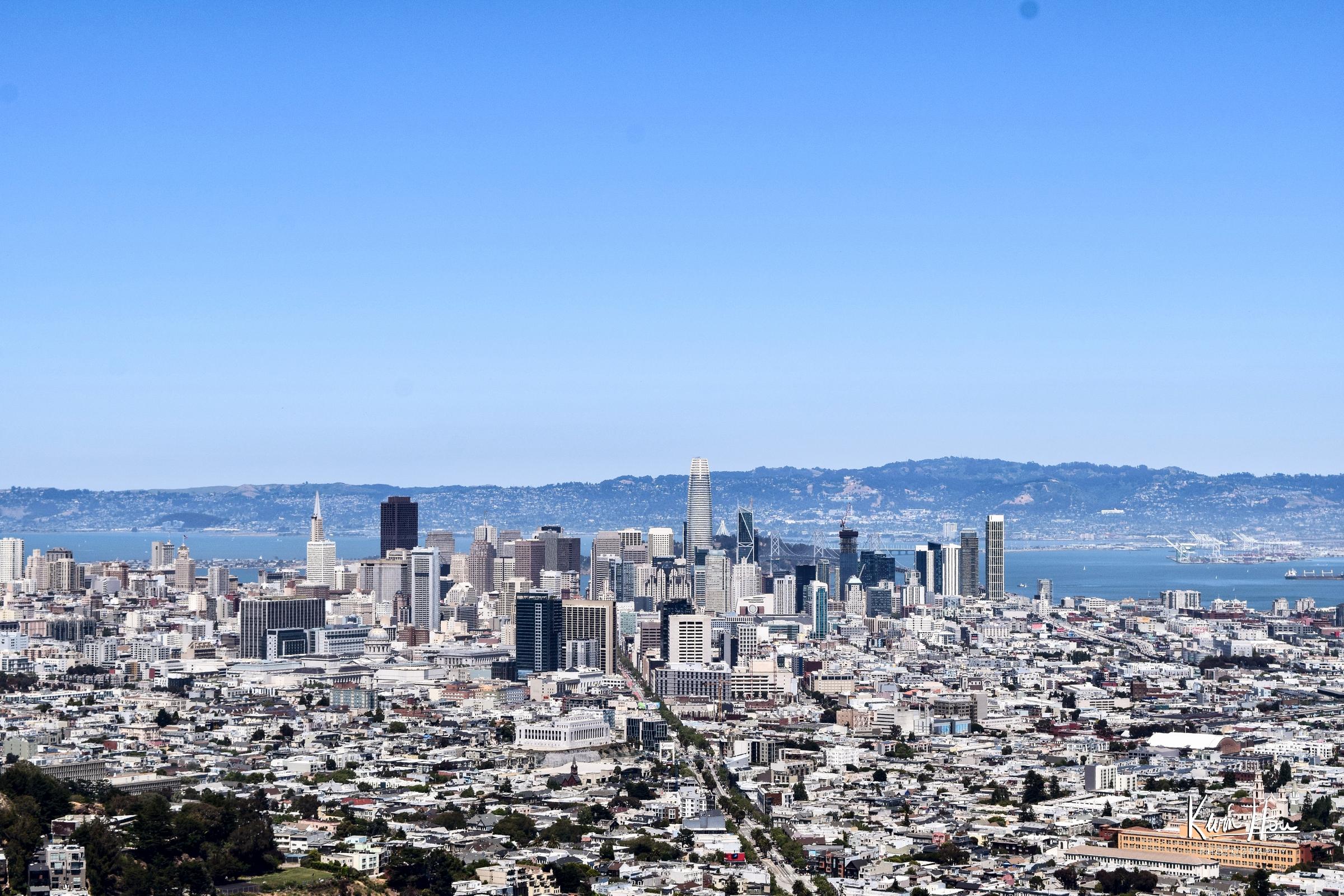 San Francisco from Twin Peaks