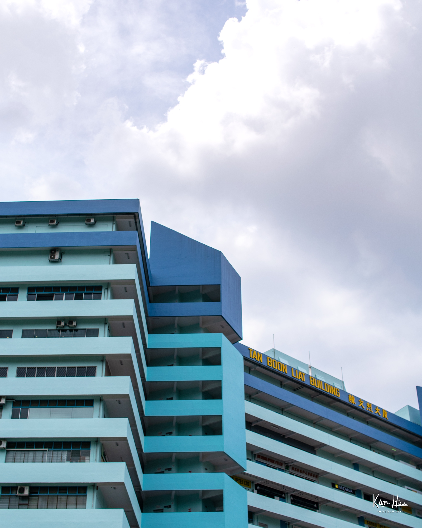 Singapore Blue Apartment