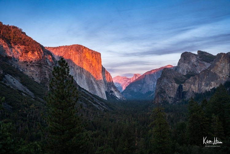 Yosemite Valley Sunset