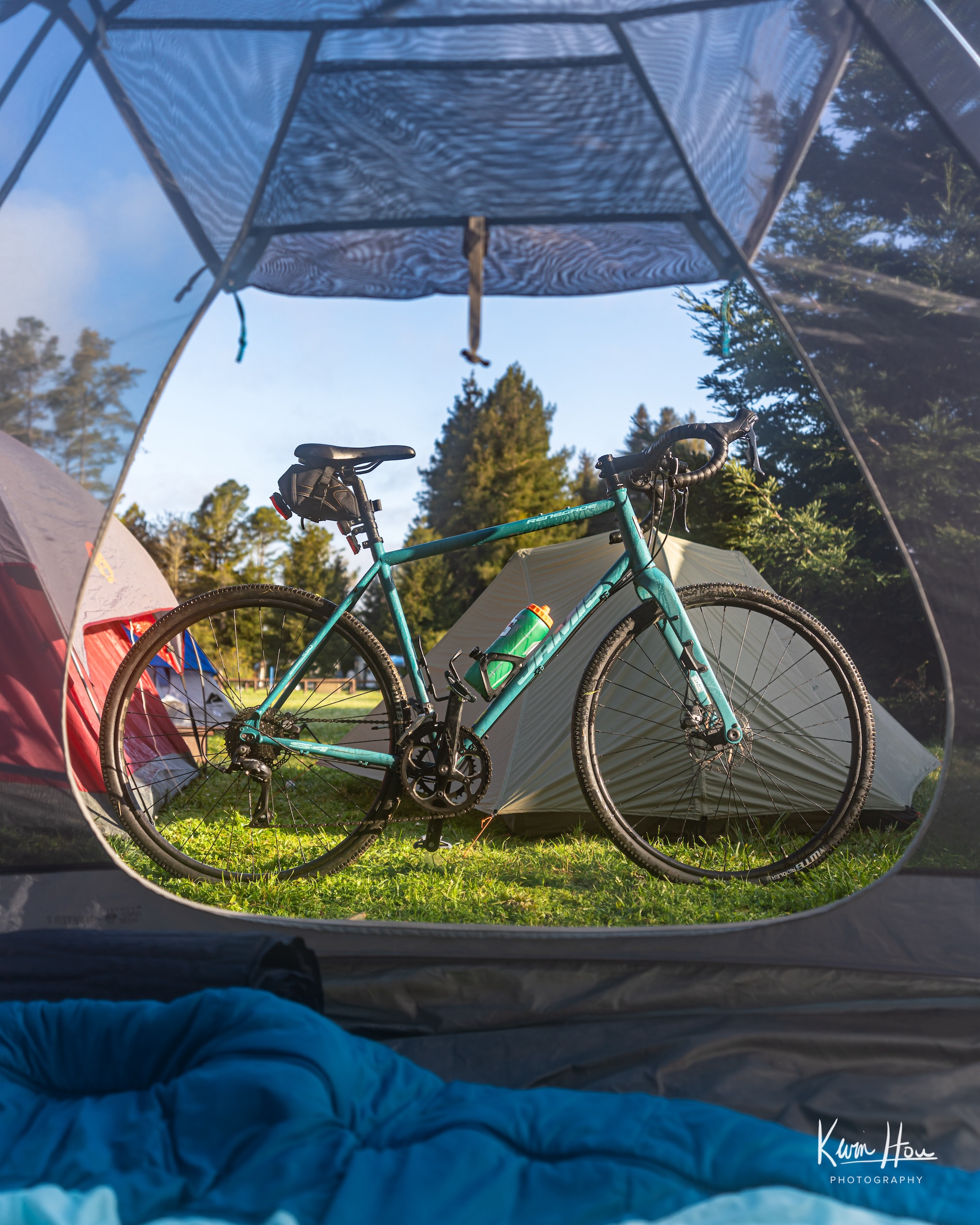 Bike Through Tent