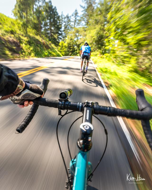 Cycling Motion Blur FPV