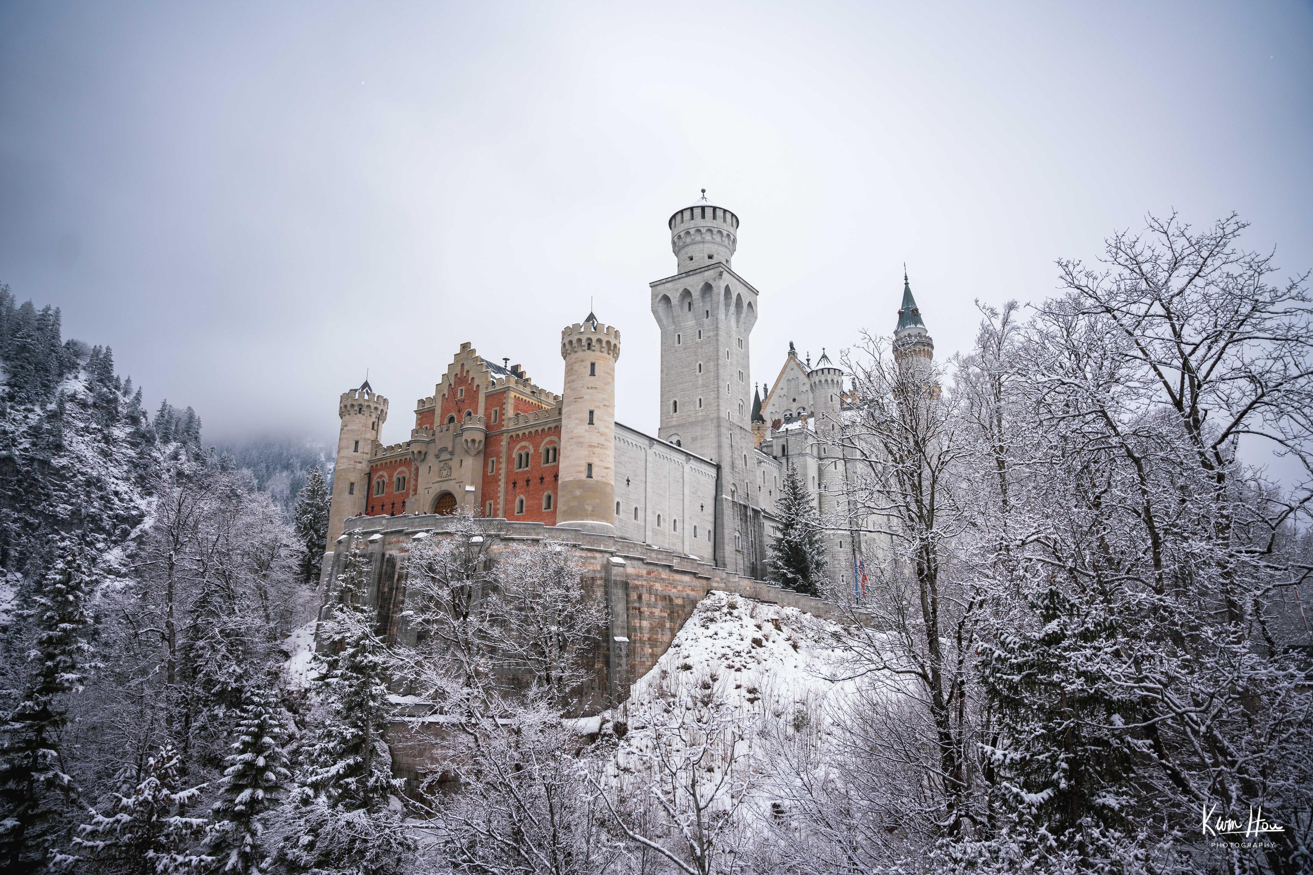 Neuschwanstein Castle in Winter