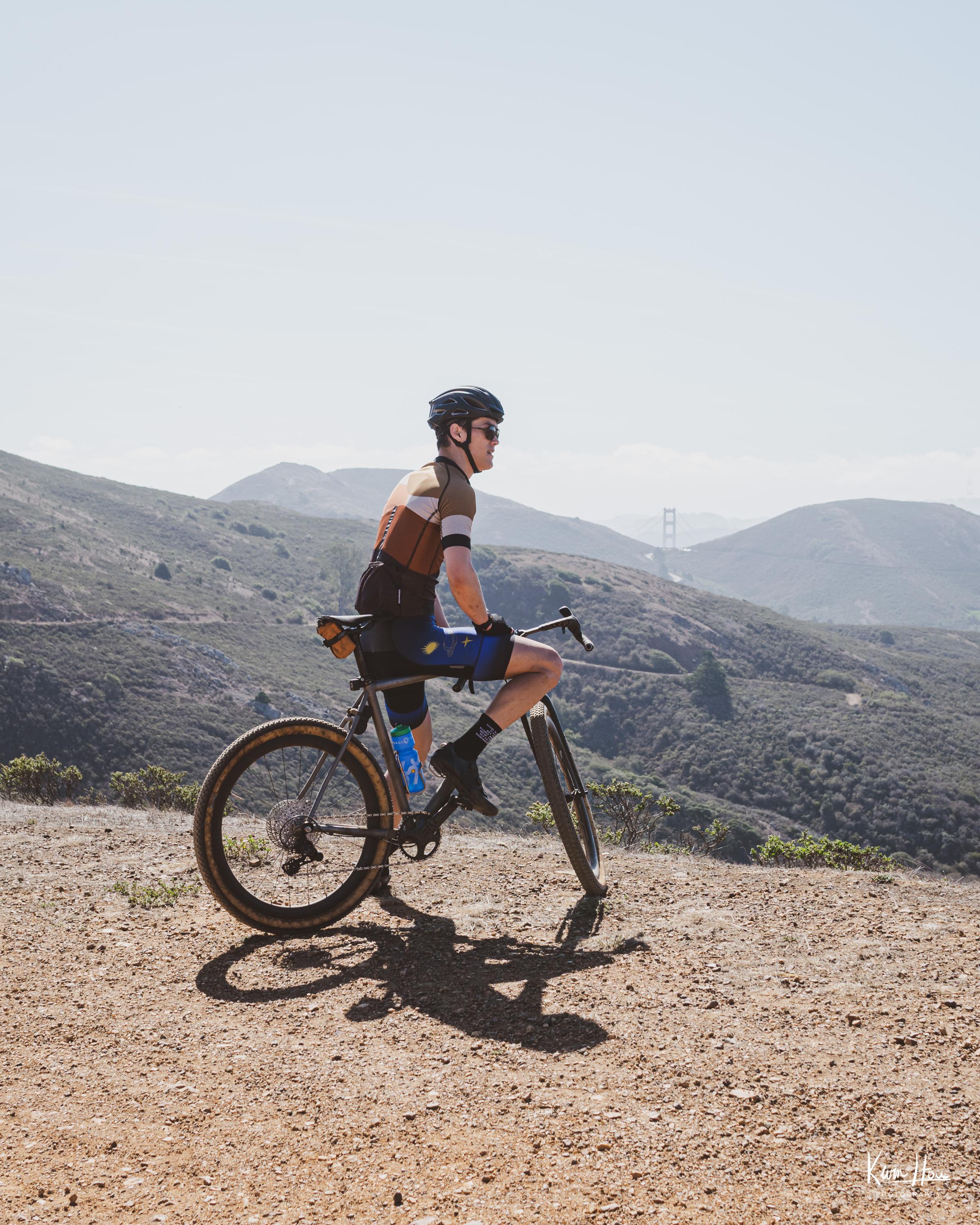 Conrad Bike Portrait (Vertical) | Kevin Hou Photography