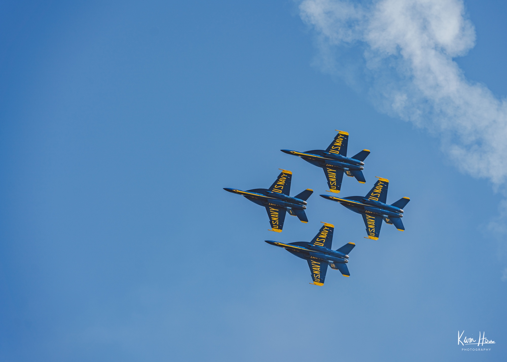 Blue Angels Fly Over
