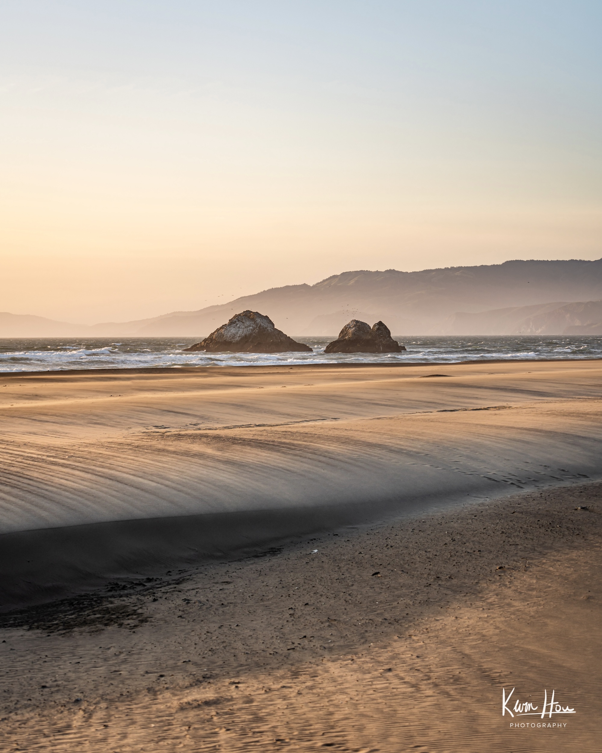 Ocean Beach at Sunset