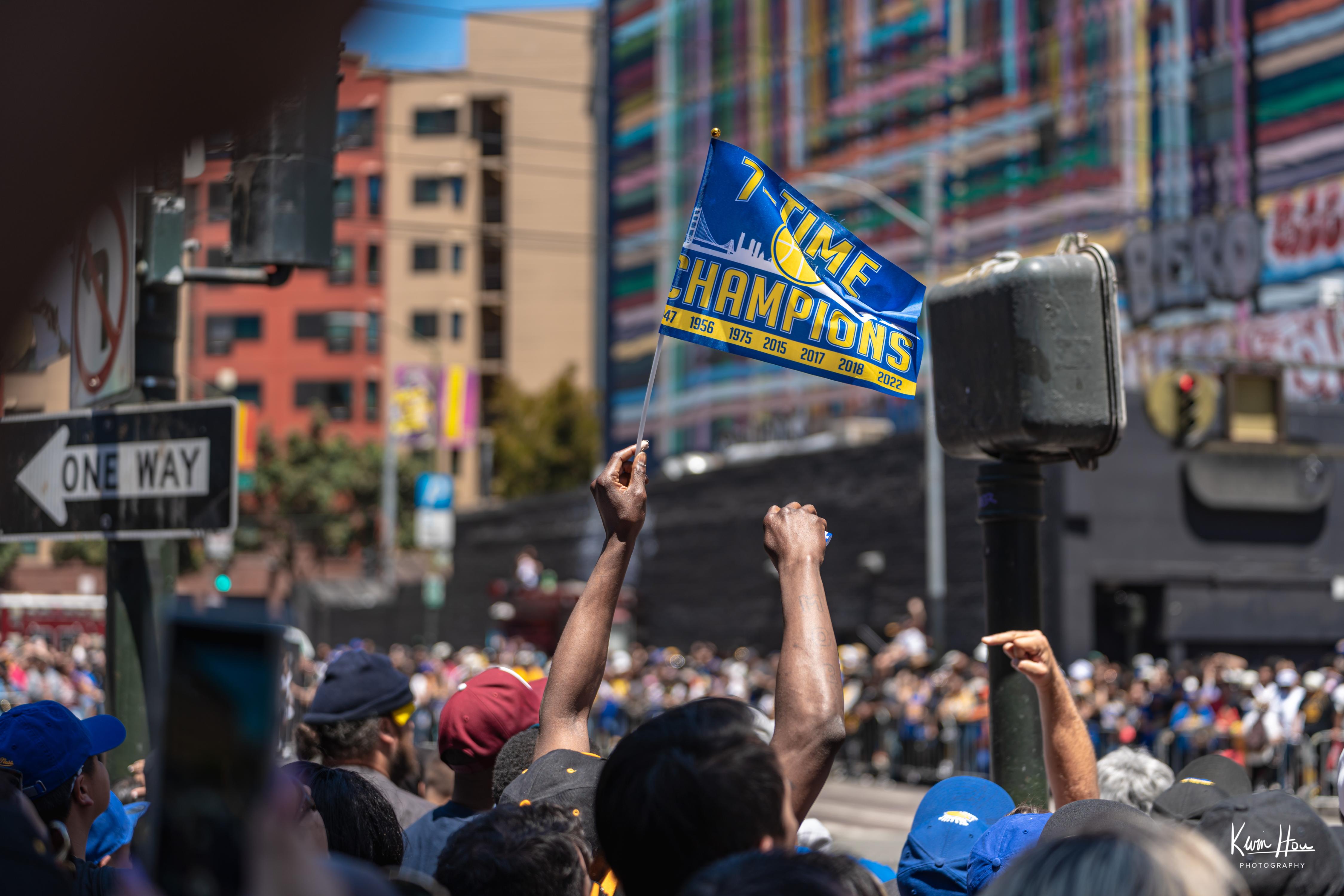 Warriors Championship Parade 2022 | Kevin Hou Photography